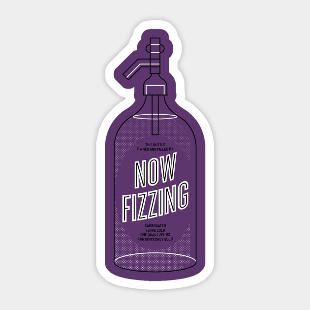 Now Fizzing shirt #1 Sticker by jonsolomon